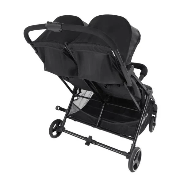 Прогулянкова коляска для двійні Hauck Swift X Duo 84х75х102 см чорна