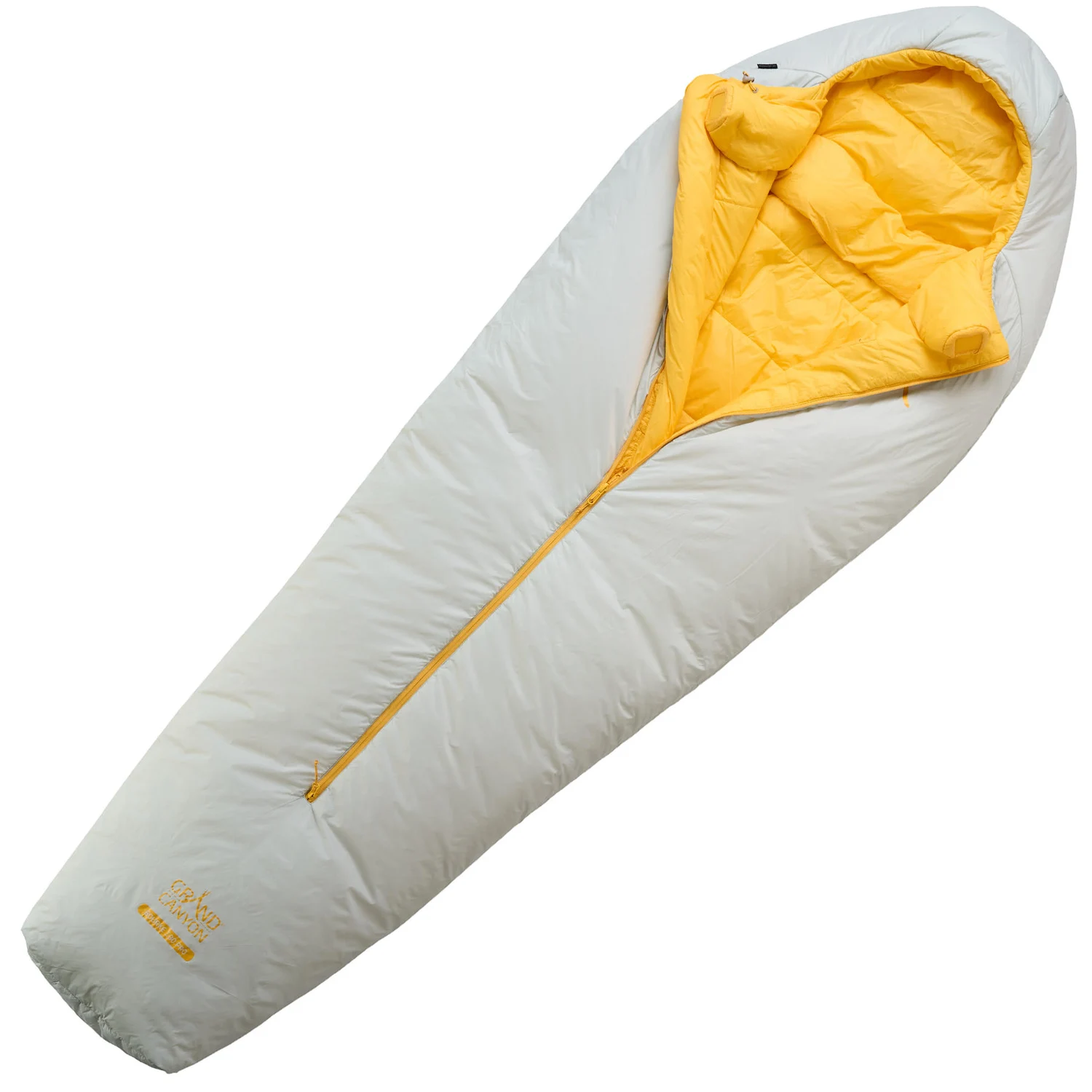 Спальний мішок Grand Canyon Bourke 190 Pro трисезонний 0°C 20D Rip-stop Nylon 190 см Misty Blue