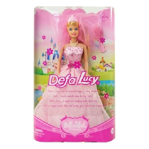 Кукла наречена Defa Lucy 6091 27 см пластик Рожевий