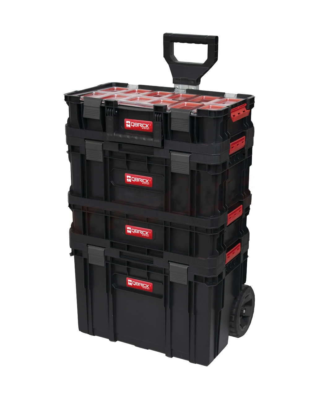 Набір ящиків для інструментів Qbrick PROMO SET I 6в1 пластикова мобільна майстерня