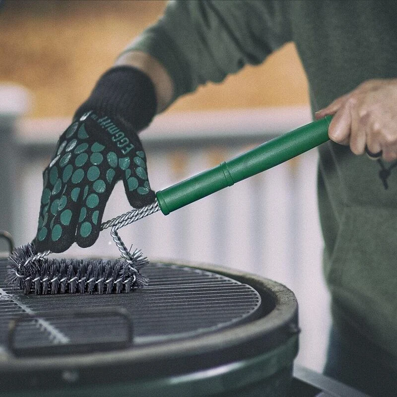 Щітка для гриля Big Green Egg 127310 нейлонова 45,7 см пластик, сталь