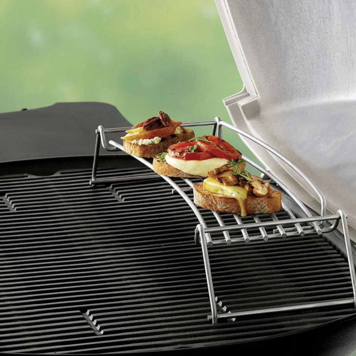Додаткова решітка для гриля Weber Q 200/2000 хромована сталь 1 шт