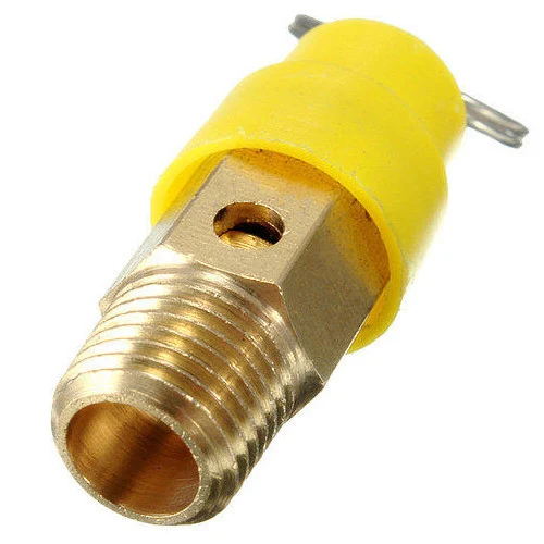 Клапан скидання тиску пневматичний 1/4" 10 бар металевий AIRKRAFT SP009-10