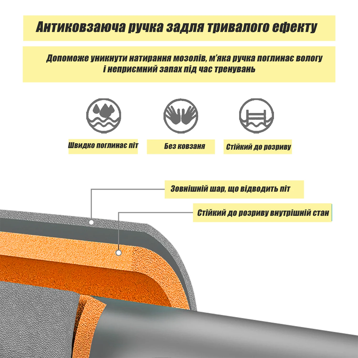 Роздвижний турник EasyFit OrangeGymBar 60-100 см сталь, резина NBR, пластик оранжевий
