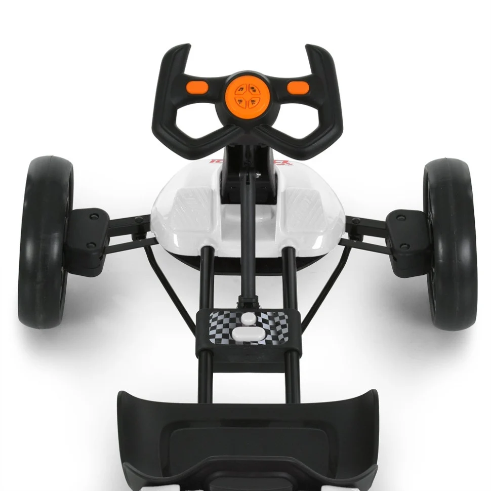 Електрокарт Bambi Kart M 6145(A)EBR 88х51х50 см пластик до 30 кг чорний