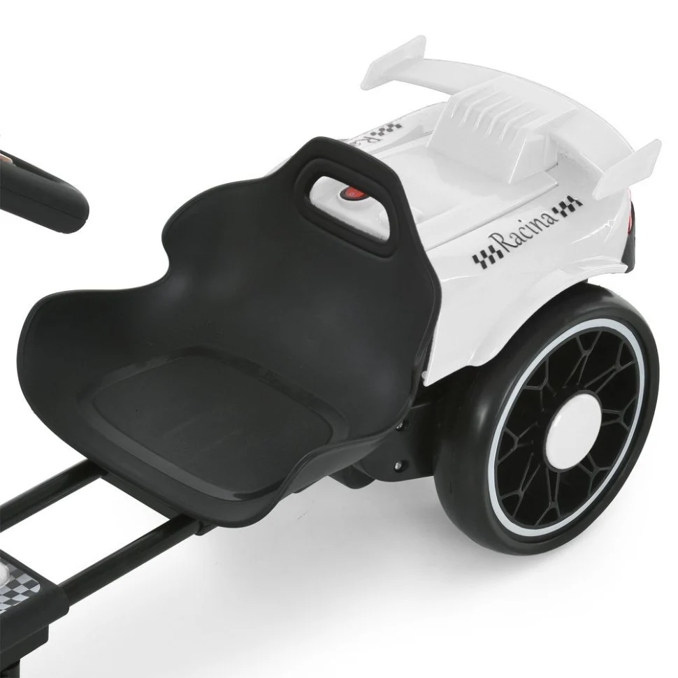 Електрокарт Bambi Kart M 6145(A)EBR 88х51х50 см пластик до 30 кг чорний