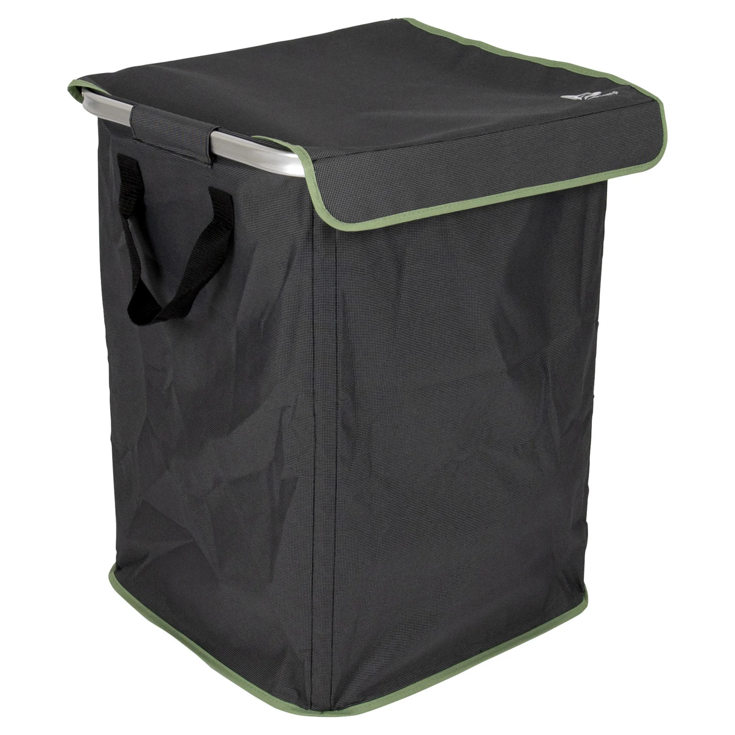 Корзина для білизни складна 120 л Oxford Polyester 600D 60х48х48 см сірий