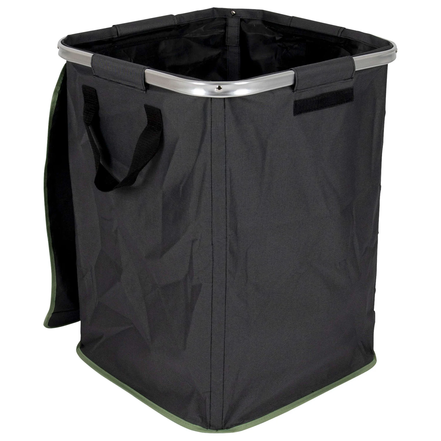Корзина для білизни складна 120 л Oxford Polyester 600D 60х48х48 см сірий