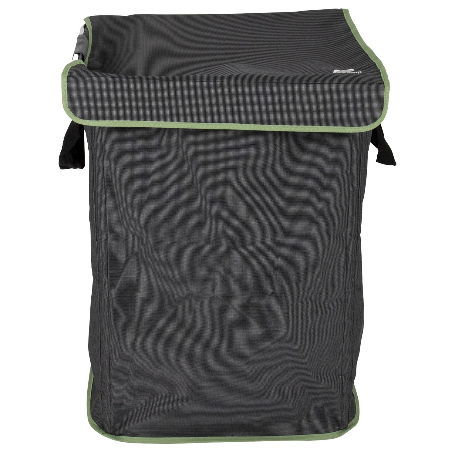 Корзина для білизни складна 120 л Oxford Polyester 600D 60х48х48 см сірий