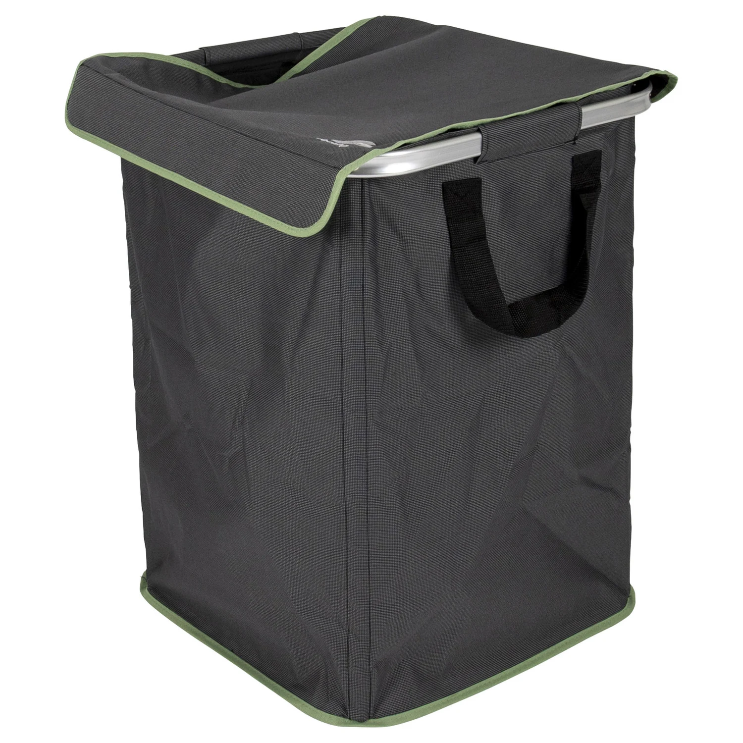 Корзина для білизни складна 120 л Oxford Polyester 600D 60х48х48 см сірий