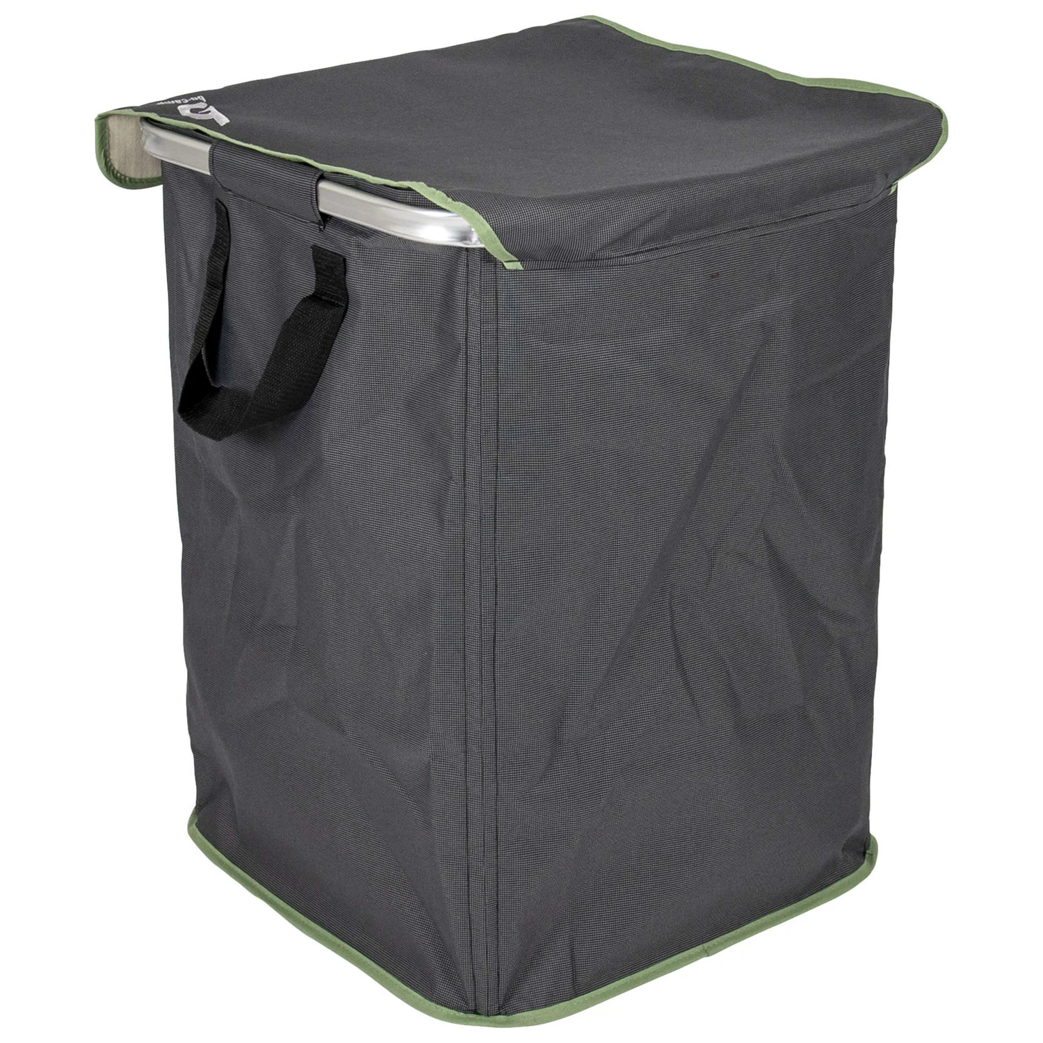 Корзина для білизни складна 120 л Oxford Polyester 600D 60х48х48 см сірий