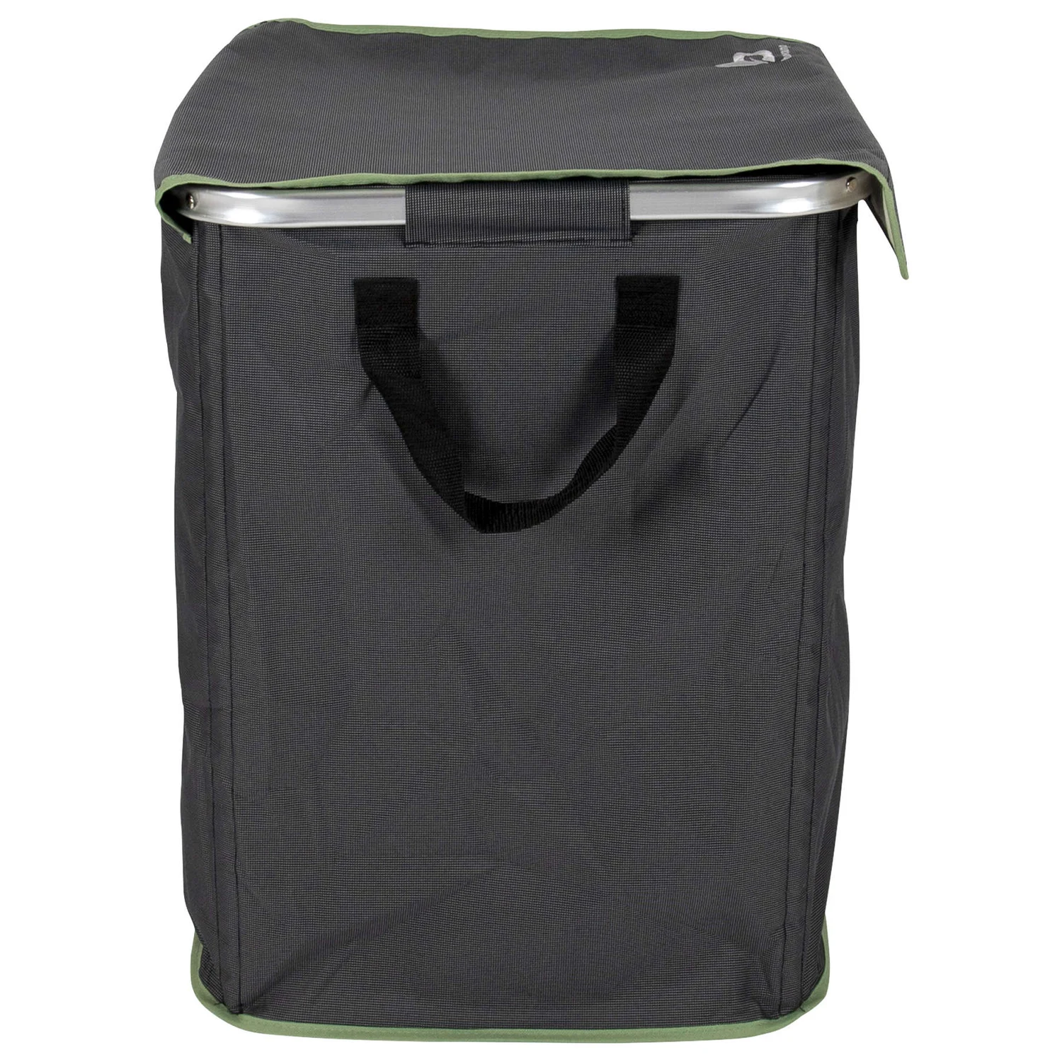 Корзина для білизни складна 120 л Oxford Polyester 600D 60х48х48 см сірий