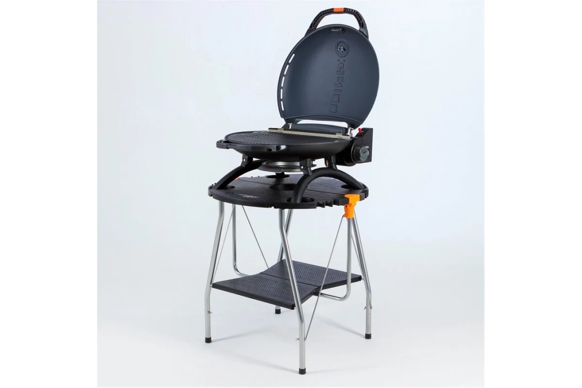 Газовий гриль портативний O-Grill 600T 58,5x21,5x56,7 см металевий зелений