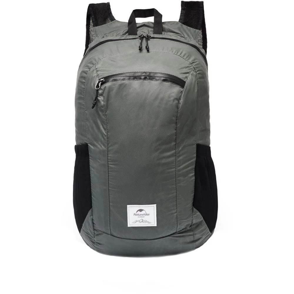 Рюкзак компактный 18 л Naturehike Ultralight NH17A012-B нейлон серый 42х23х17 см