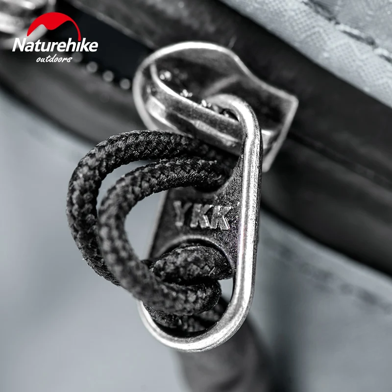 Рюкзак компактний 18 л Naturehike Ultralight NH17A012-B нейлон сірий 42х23х17 см