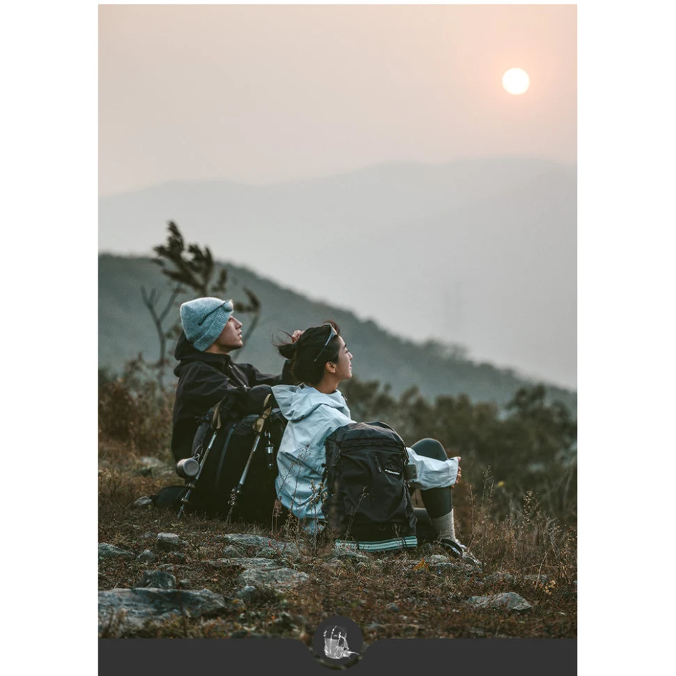 Туристичний рюкзак Naturehike CNK2300016 30+5 л поліестер чорний 62х25х20 см