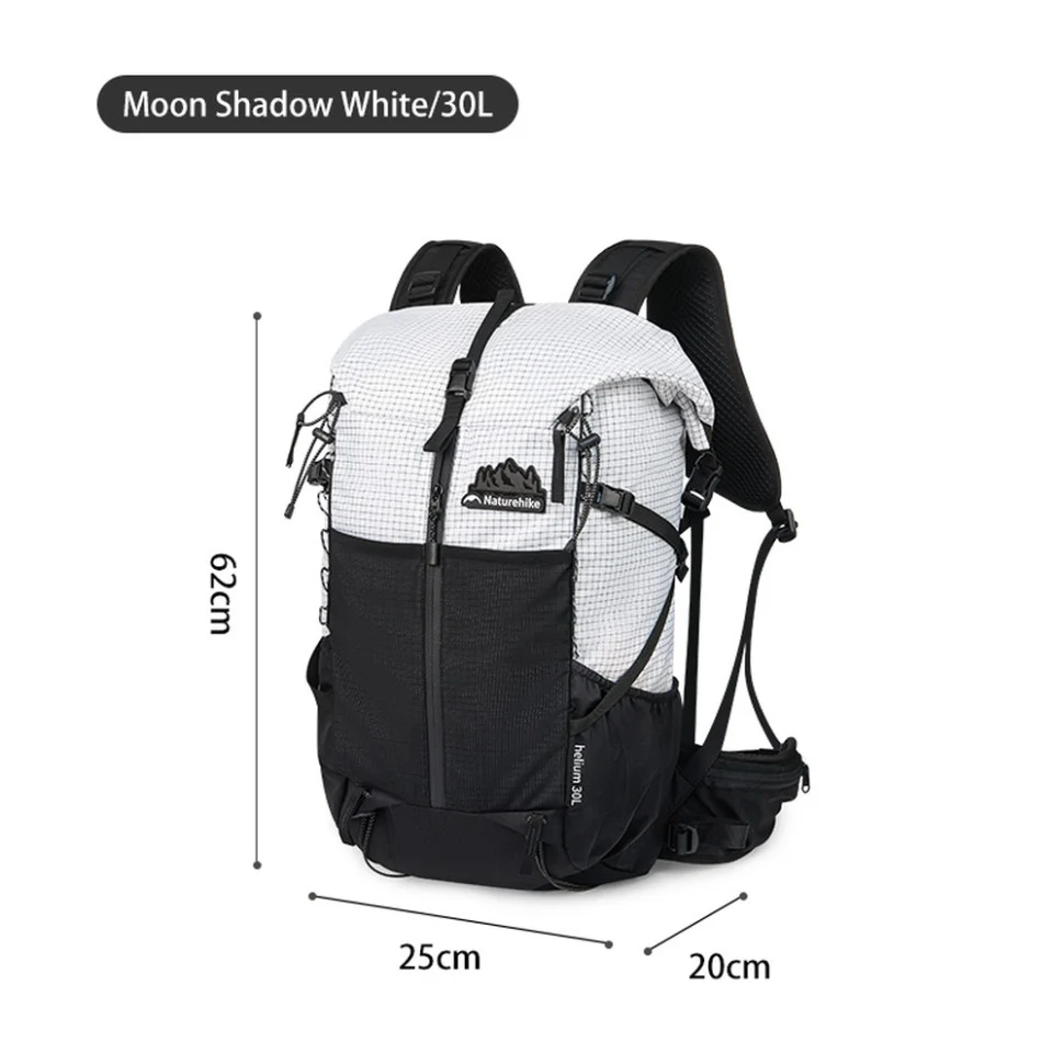 Туристичний рюкзак Naturehike CNK2300016 30+5 л поліестер чорний 62х25х20 см