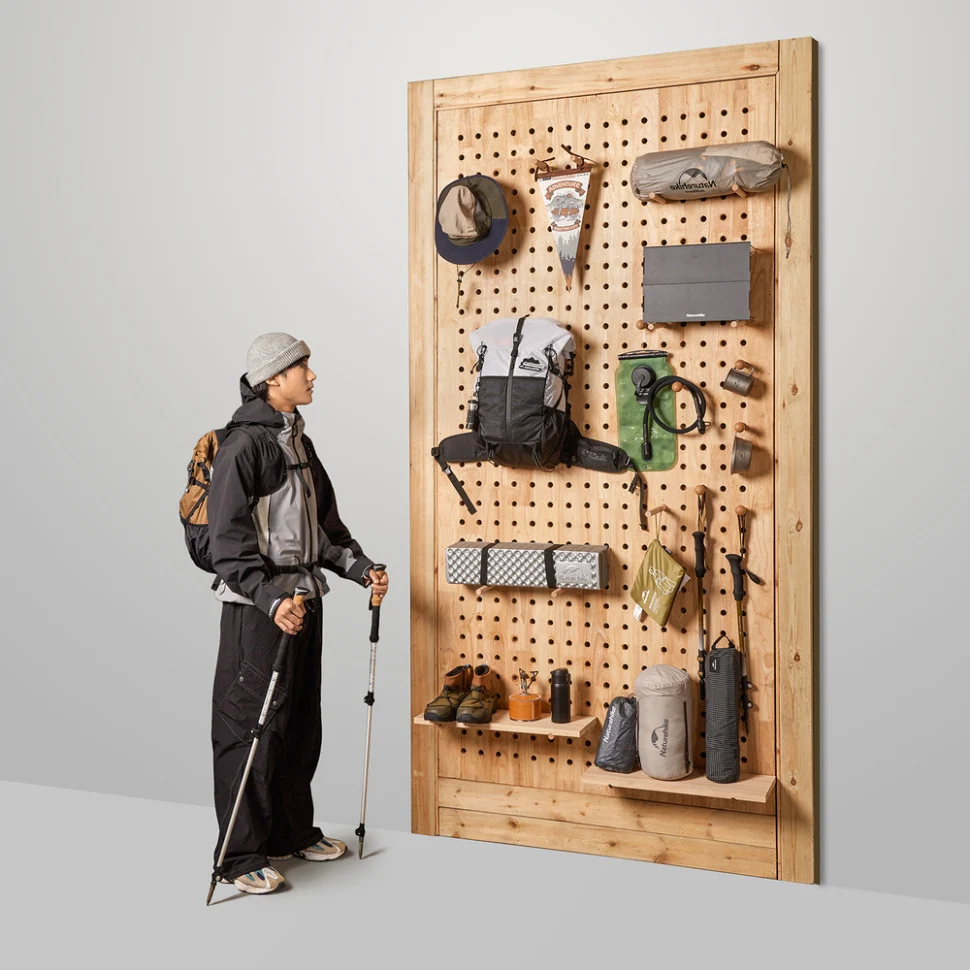 Туристичний рюкзак Naturehike CNK2300016 30+5 л поліестер чорний 62х25х20 см