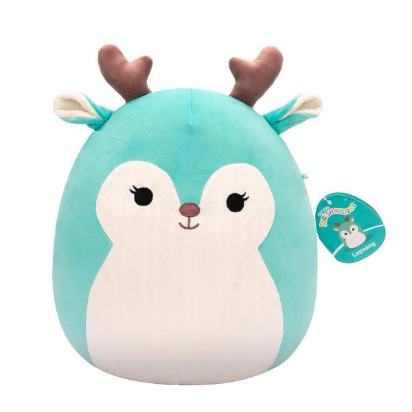 М'яка іграшка Олень Squishmallows 30 см плюшевий різнобарвний