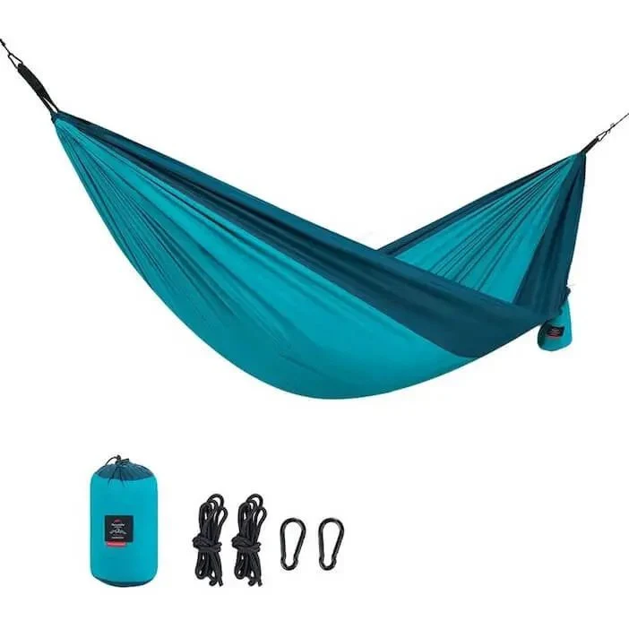 Гамак подвійний Naturehike NH21DC011 3х2 м поліефірна емаль блакитний