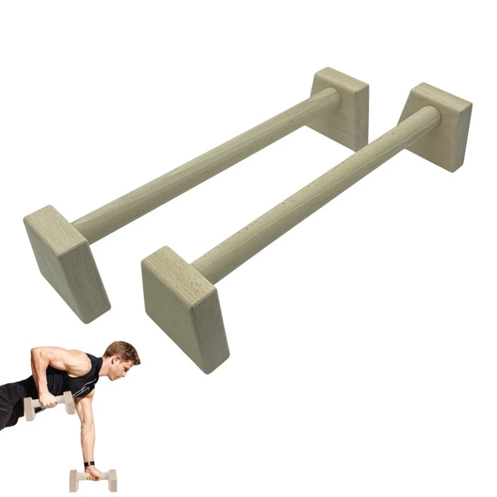Опори для віджимань Wood Gym NE-WD-50 50x3 см ясень натуральний 2 шт