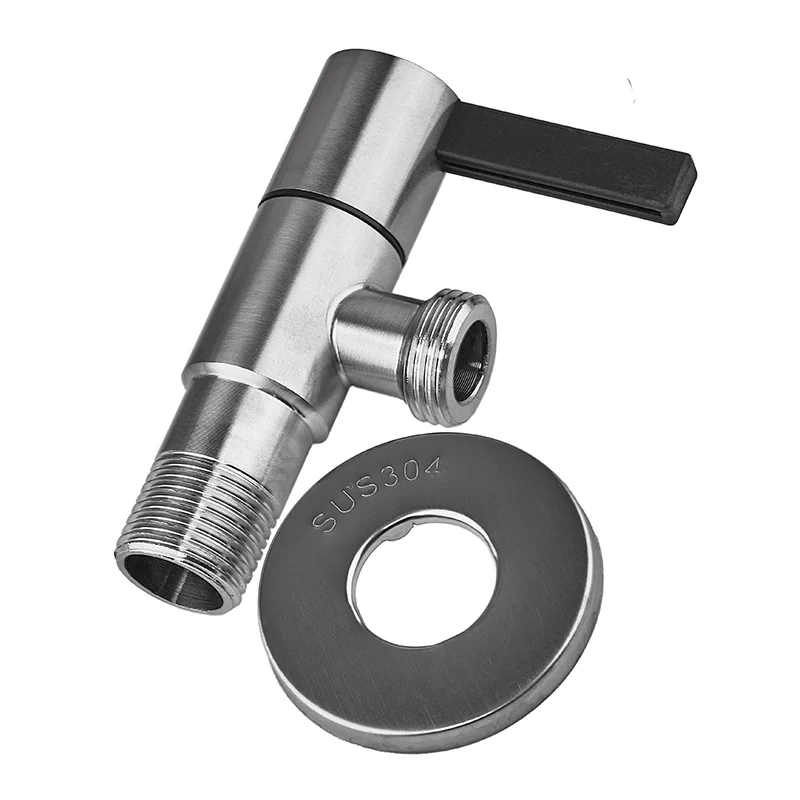 Кран запірний Zerix VAL-11 1/2"x1/2" нержавіюча сталь SUS304