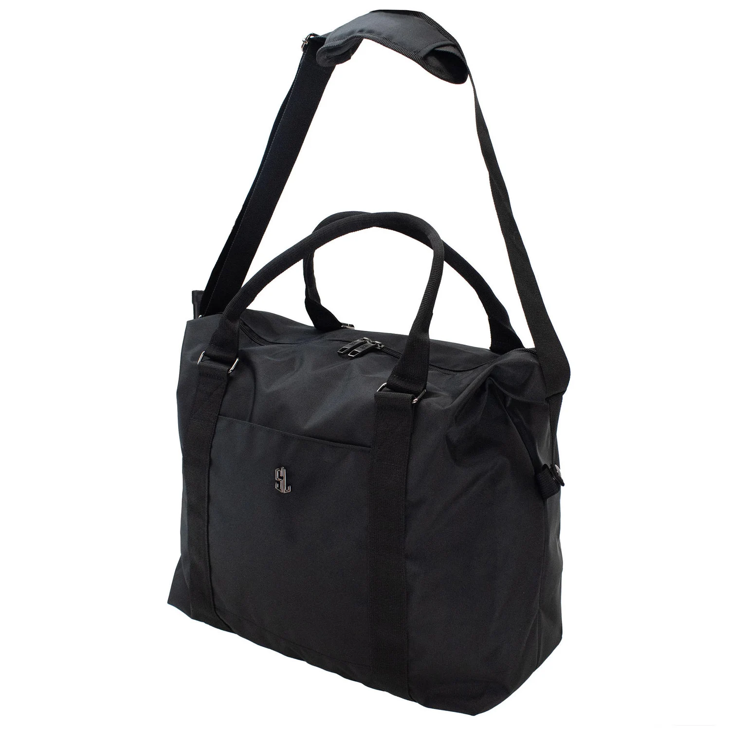 Дорожня сумка Semi Line 24 Black 24 л 600D Polyester PVC 440х250х200 мм чорна