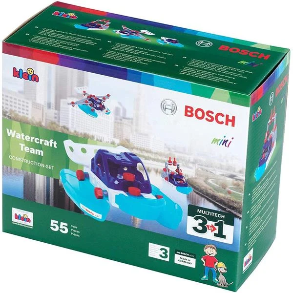 Конструктор Bosch Mini Водний транспорт 55 деталей Пластик для дітей від 3 років