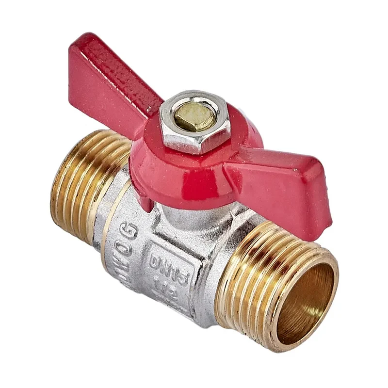 Кран кульовий Waterpro WP608-15MMW 1/2" сталевий метелик 16 Бар металевий