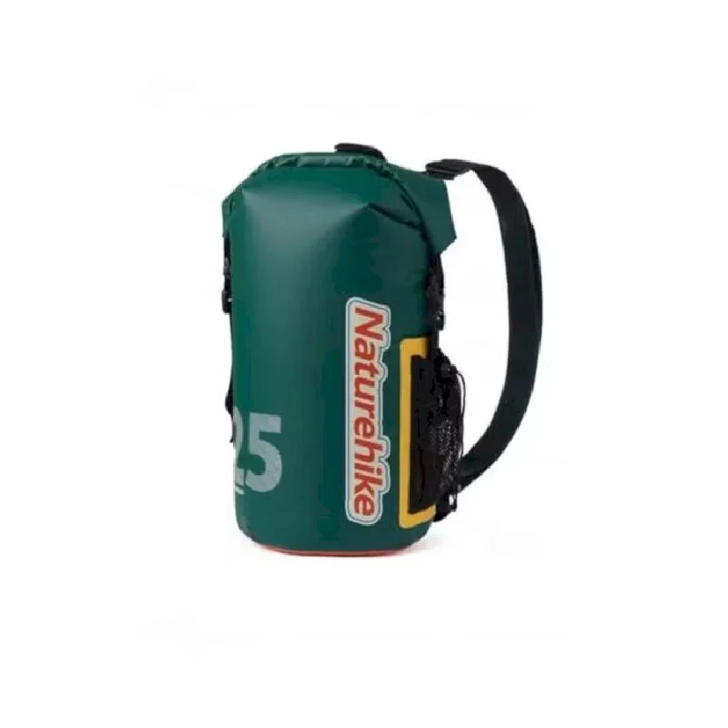 Водонепроникний рюкзак Naturehike CNK2300BS017 25 л поліестер темно-зелений 39х66 см