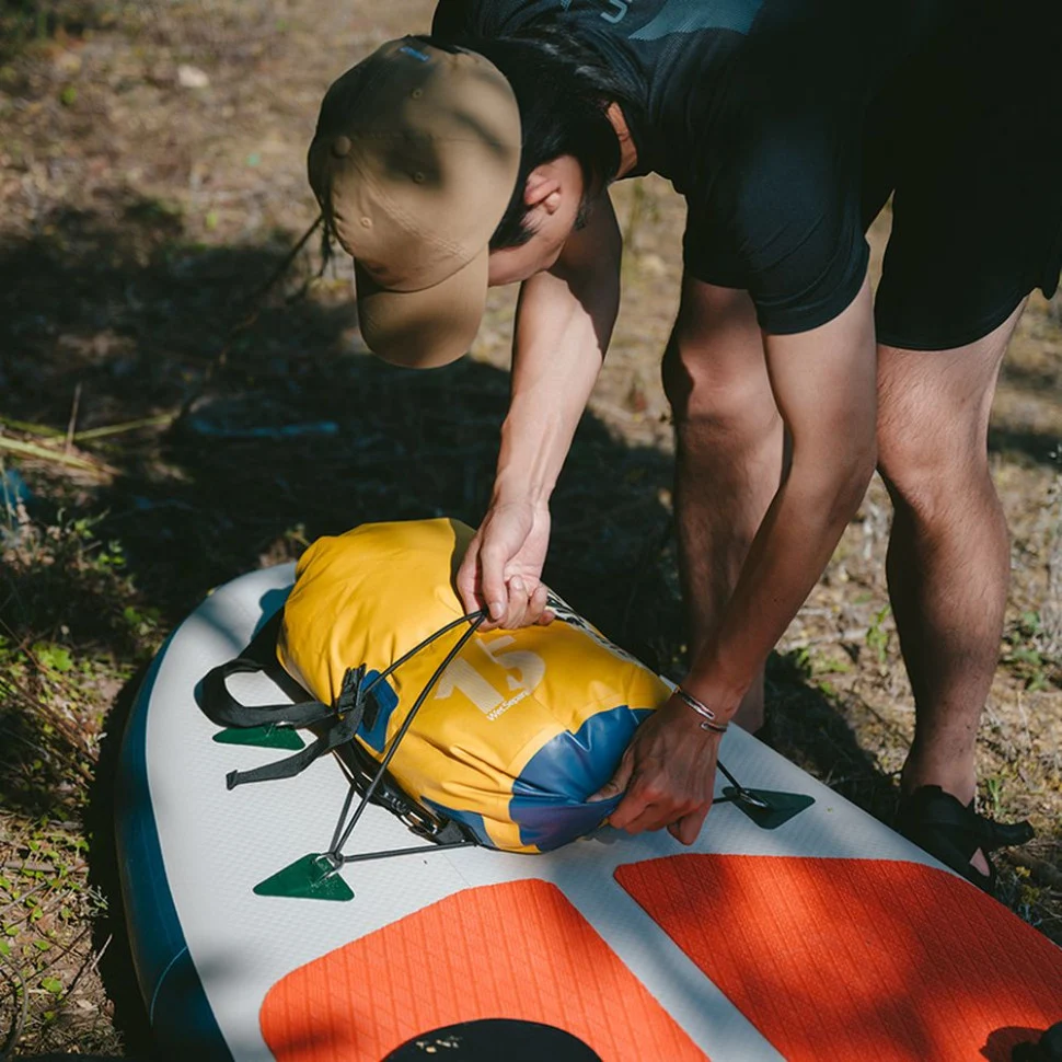 Водонепроникний рюкзак Naturehike CNK2300BS017 25 л поліестер темно-зелений 39х66 см