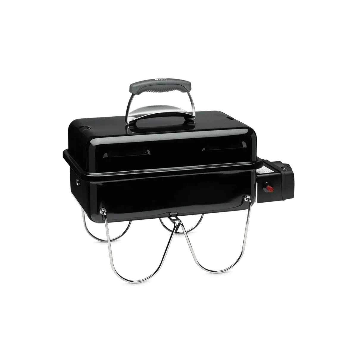 Гриль газовий портативний Weber Go-Anywhere 53х31х37 см сталь чорний