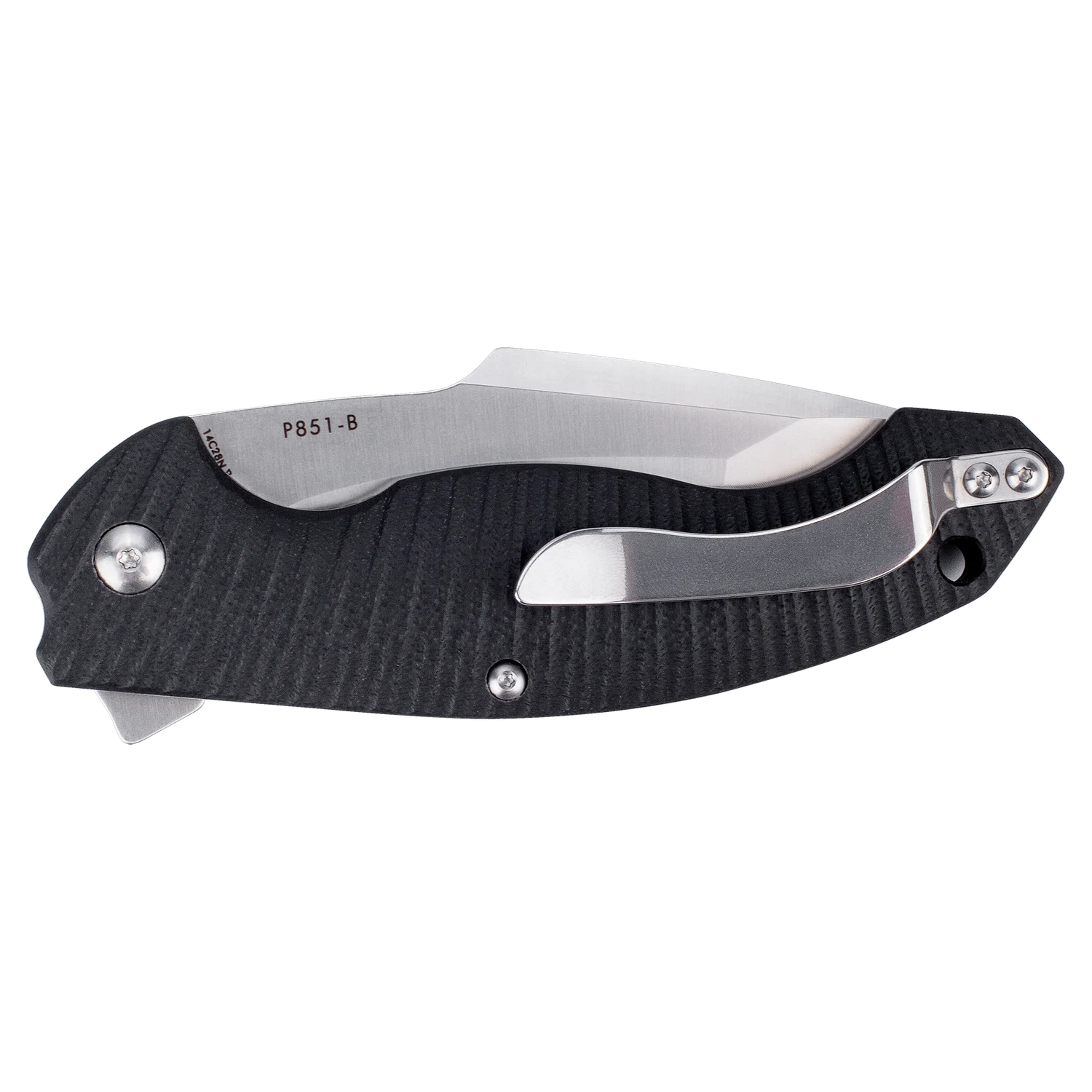 Складаний ніж Ruike P851-B 8,9 см 14C28N G10 чорний 20,6 см 160 г
