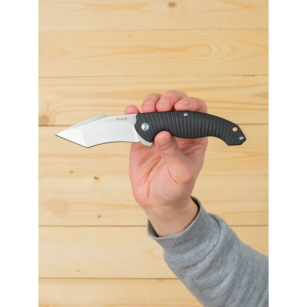 Складаний ніж Ruike P851-B 8,9 см 14C28N G10 чорний 20,6 см 160 г