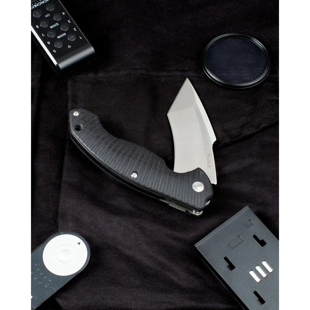 Складаний ніж Ruike P851-B 8,9 см 14C28N G10 чорний 20,6 см 160 г