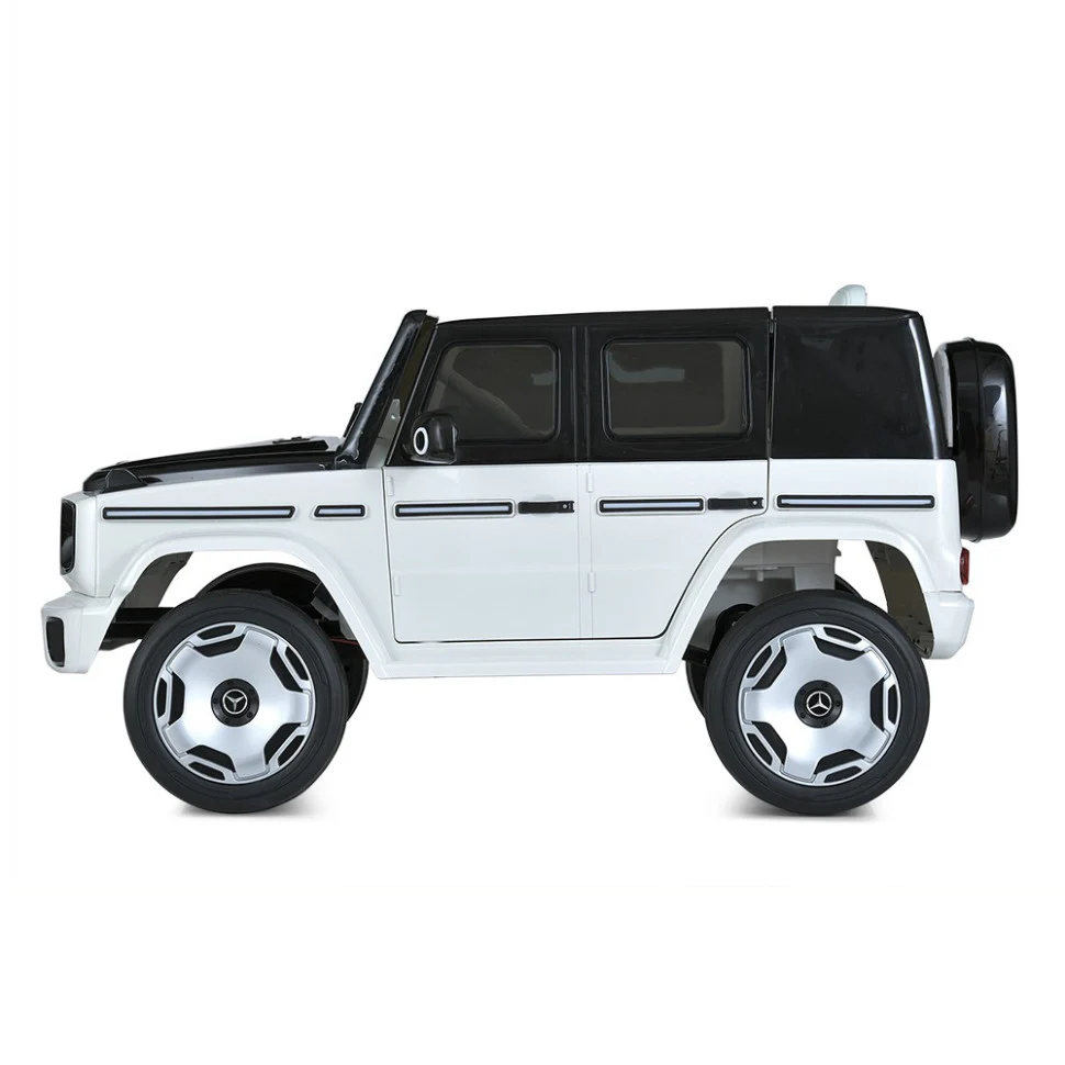 Детский электромобиль Джип JJ2088EBLR-1-2 121x74x62 см пластик 30 кг черный