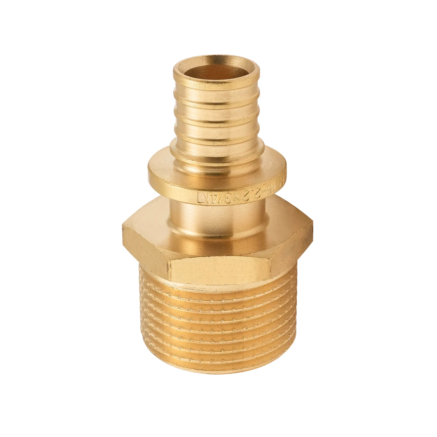 Перехідник Муфта нарізна Koer KA.A08M-16 16(2.2mm) x 3/4" Латунь