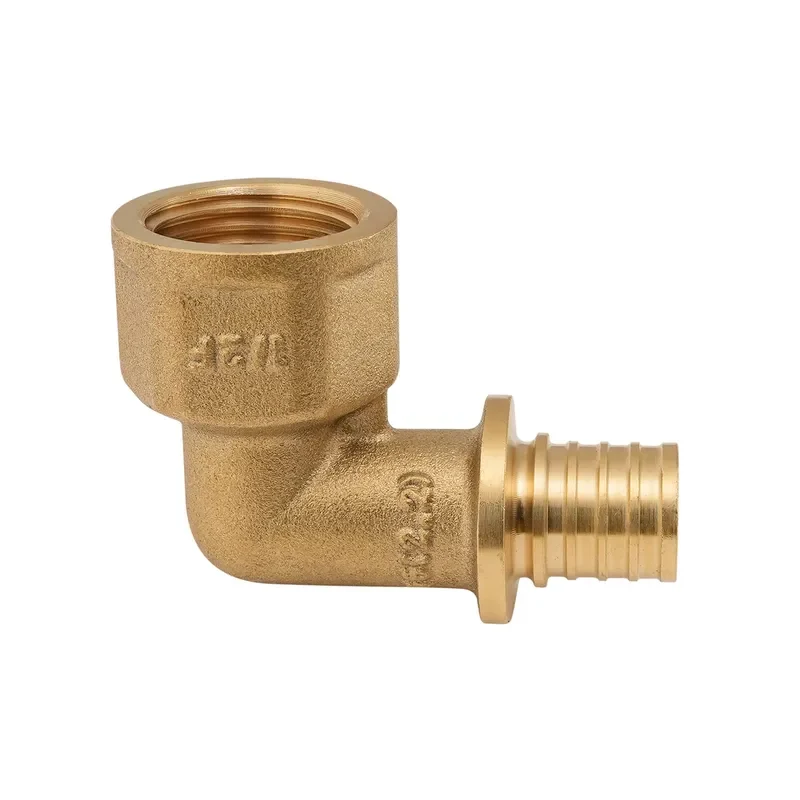 Кутник перехідний 16(2.2mm) x 1/2"F латунь Koer KA.L06F-16