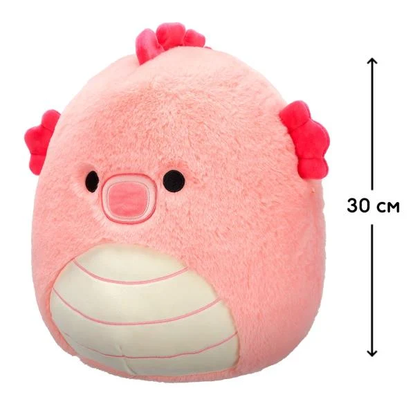 М'яка іграшка Squishmallows Морський Коник 30 см Плюш Різнобарвний