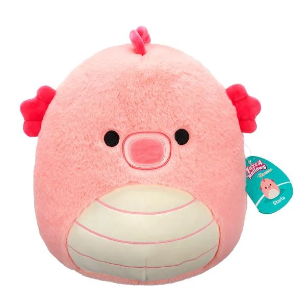 М'яка іграшка Squishmallows Морський Коник 30 см Плюш Різнобарвний