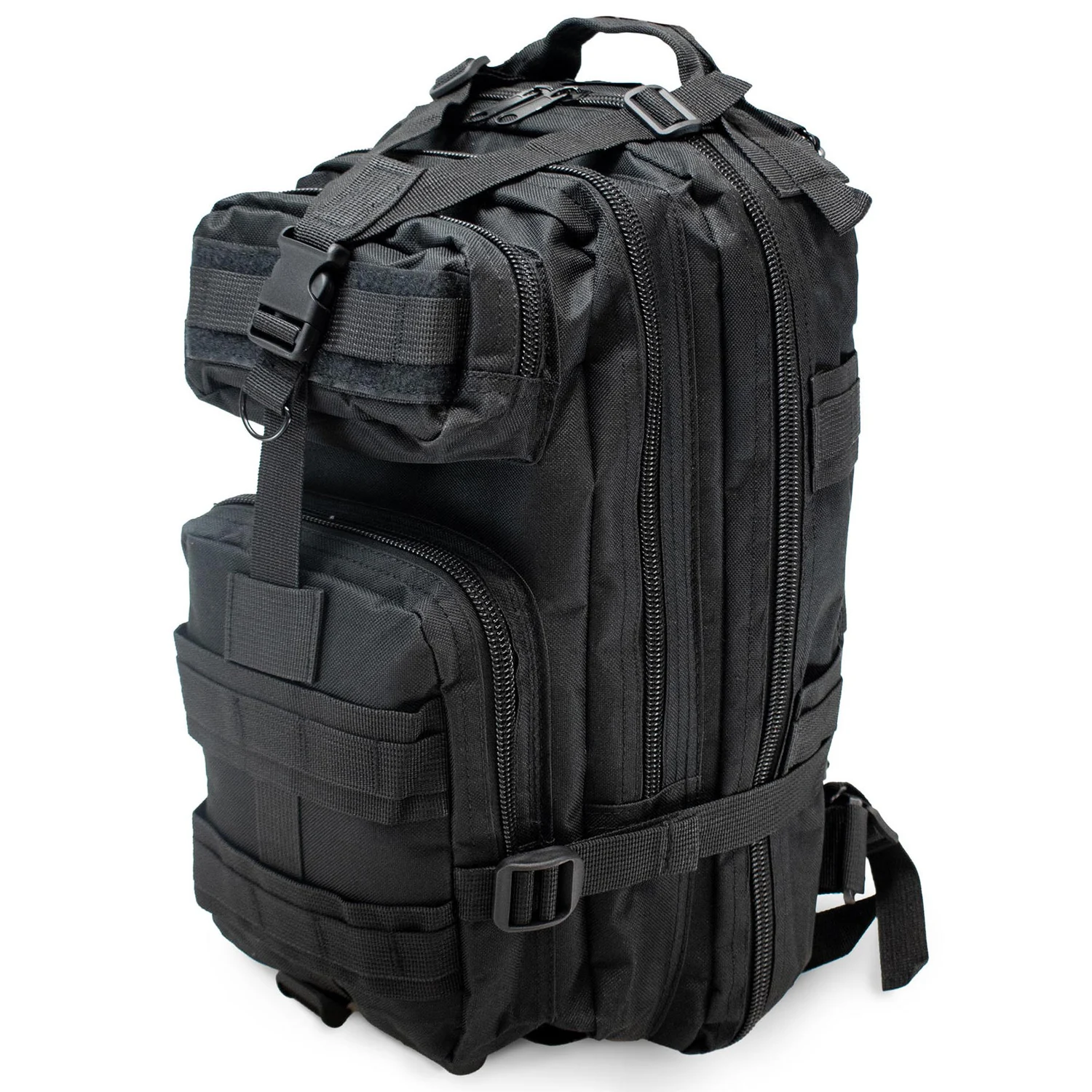 Тактичний рюкзак Semi Line 18 Black 18 л 600D Polyester 400х230х200 мм чорний