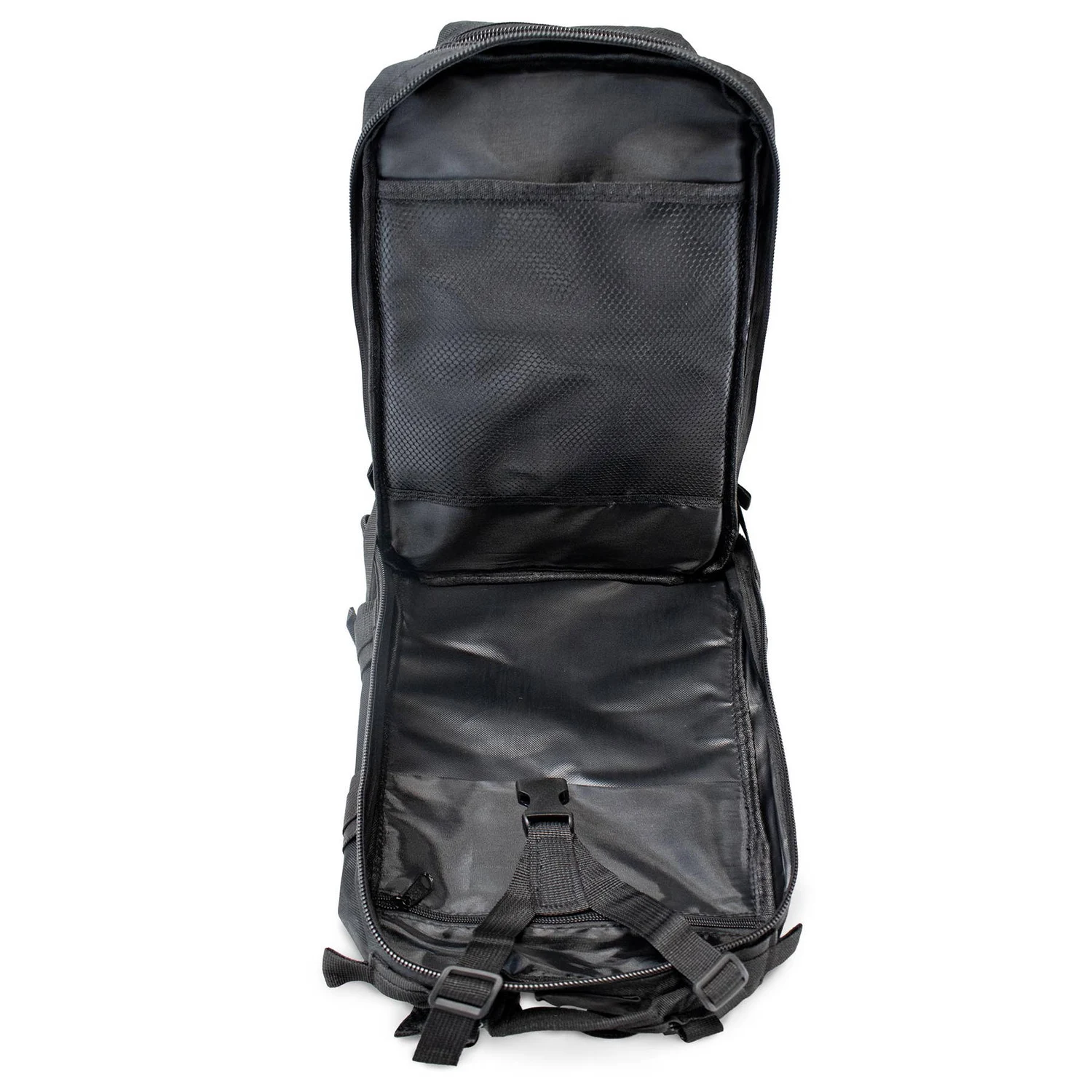 Тактичний рюкзак Semi Line 18 Black 18 л 600D Polyester 400х230х200 мм чорний