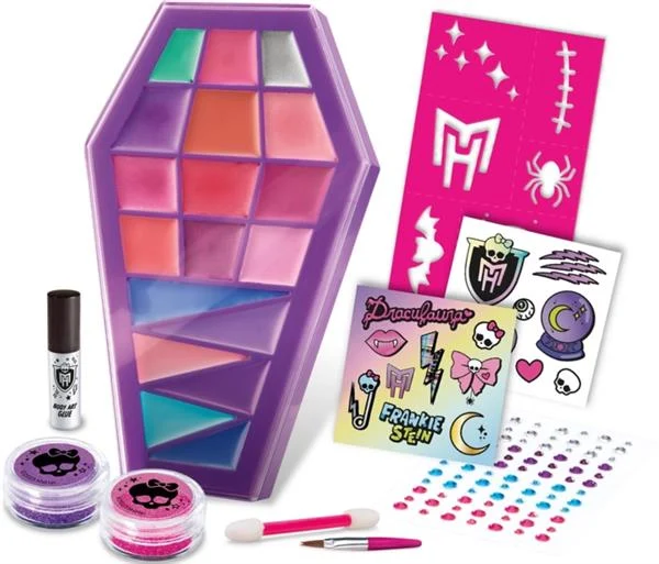 Набір дитячої косметики Monster High Feeling Fierce 8+ гіпоалергенні компоненти в подарунковій упаковці