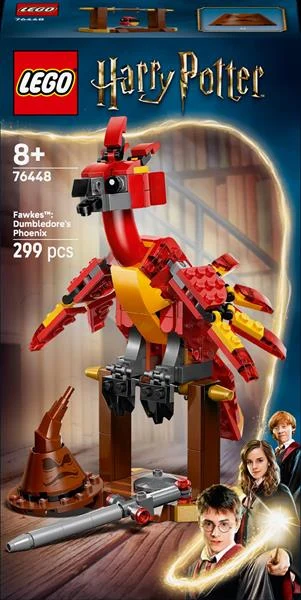 Конструктор LEGO Harry Potter Фоукс фенікс 299 деталей пластик 76448