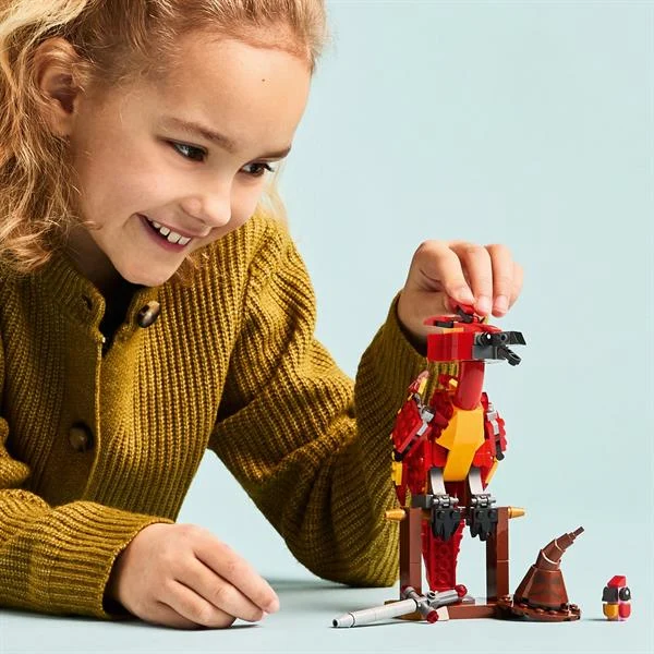 Конструктор LEGO Harry Potter Фоукс фенікс 299 деталей пластик 76448