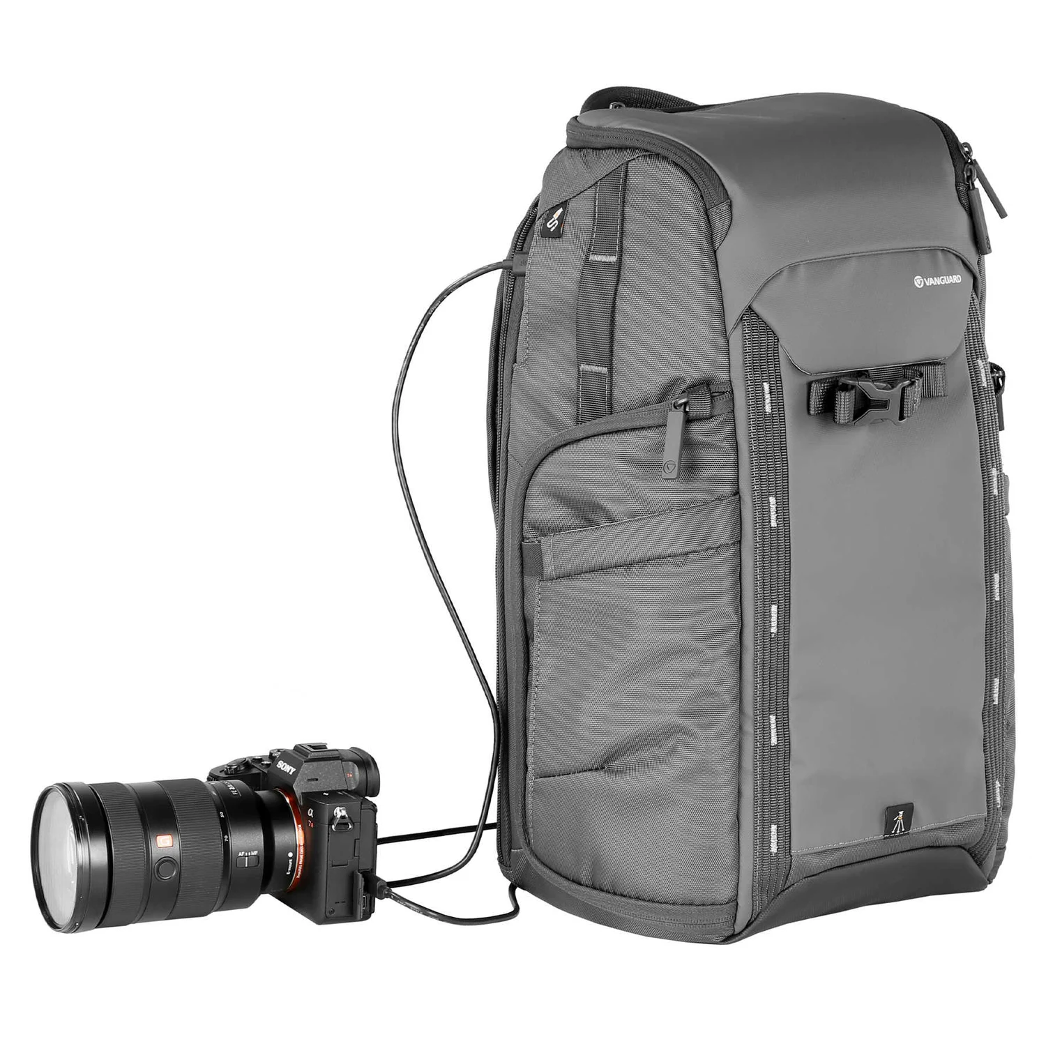 Рюкзак Vanguard VEO Adaptor R48 20 л водонепроникний сірий 600D Polyester
