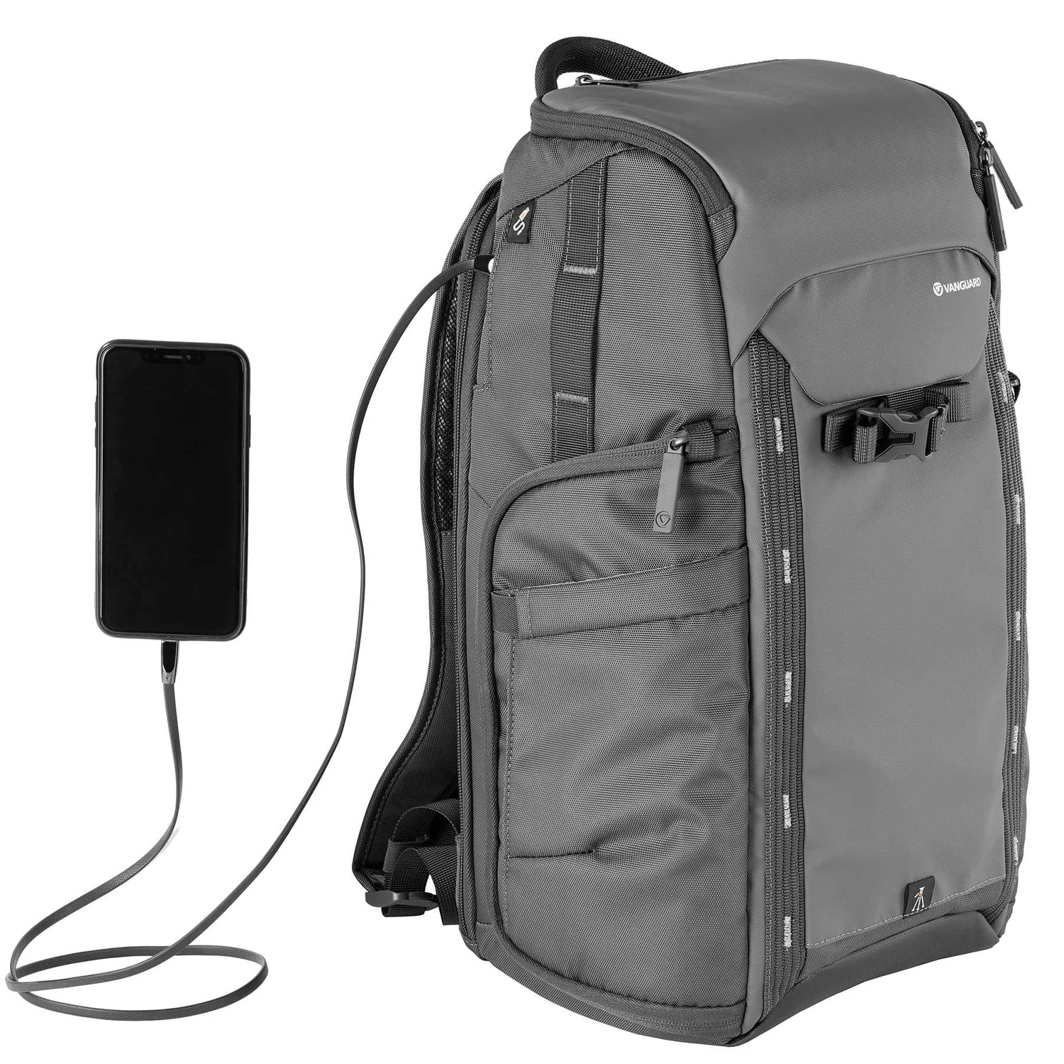 Рюкзак Vanguard VEO Adaptor R48 20 л водонепроникний сірий 600D Polyester