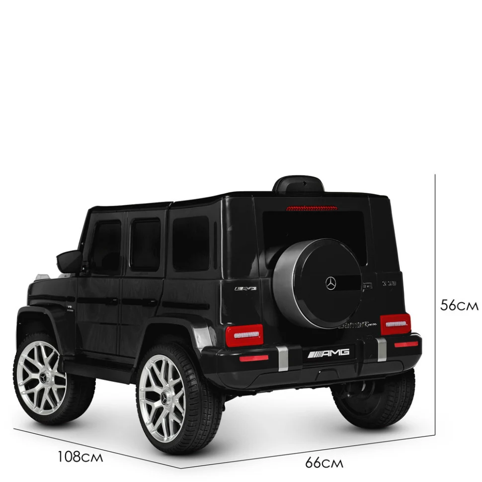 Дитячий електромобіль джип Bambi M 4214EBLRS-2 103x58x32,5 см Білий