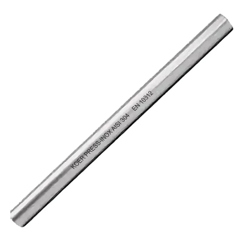 Труба водопровідна Press-Inox 15x1 AISI 304 4 м