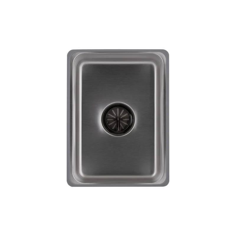 Мийка кухонна інтегрована Lidz Handmade H7545 3,0/1,0 мм нержавіюча сталь Brushed Steel 78х45 см
